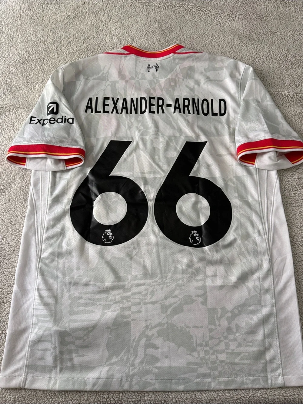 Liverpool FC #66 Trent Alexander-Arnold 2024-25 Nike Away Third Jersey